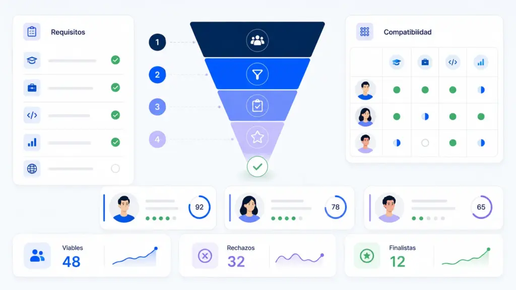 filtros de reclutamiento para contratar mejor personal