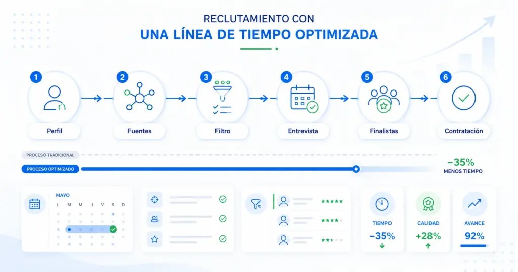 reducir tiempos de contratación en empresas de México