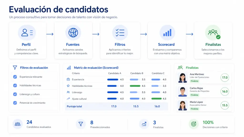 Técnicas de reclutamiento para encontrar mejores candidatos