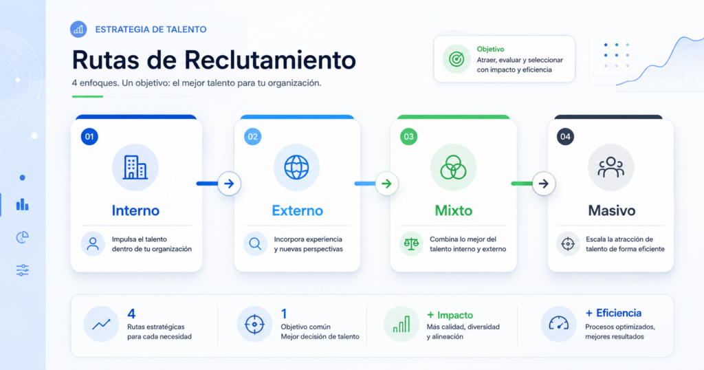 tipos de reclutamiento